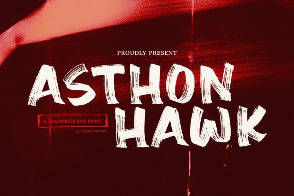 Aston Hawk: A Display Font with Character and Purpose
