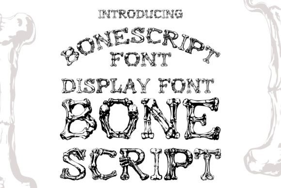 Bonescript: A Gothic Typeface That Commands Attention