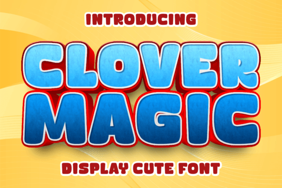 Clover Magic: A Font for Playful Branding and Digital Impact