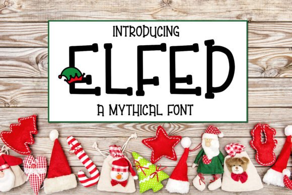 Elfed: A Playful Display Font for Editorial Design