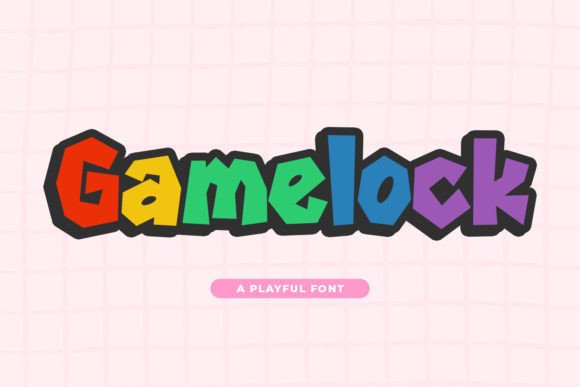 Gamelock: A Font That Brings Playfulness to Every Project