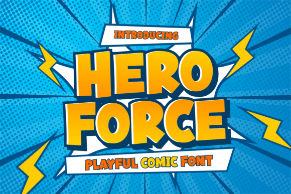 Hero Force: A Font That Adds Personality to Your Brand