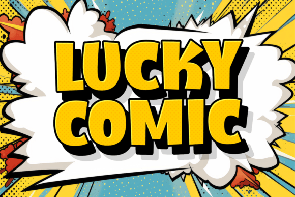Lucky Comic: A Font for Whimsy and Readability