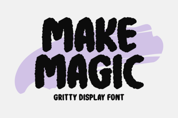 Make Magic: A Display Font for Bold Web Design