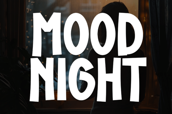 Mood Night: A Bold Font for a Strong Brand