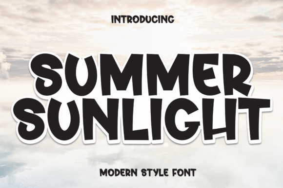 Summer Sunlight: A Bright Font for Digital Design