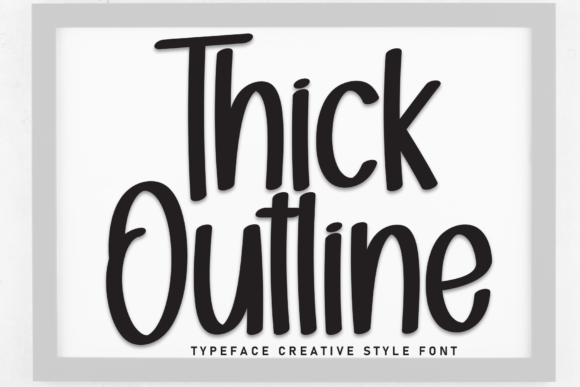 Thick Outline: A Bold Choice for Web Design