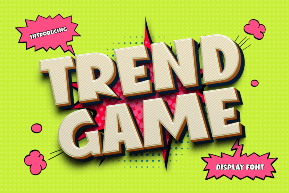 Trend Game: A Font That Adds Playfulness to Web Design