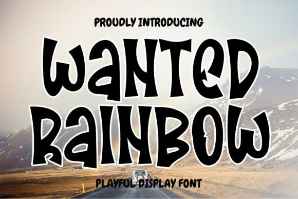 Wanted Rainbow: The Font That Elevates Your Campaign